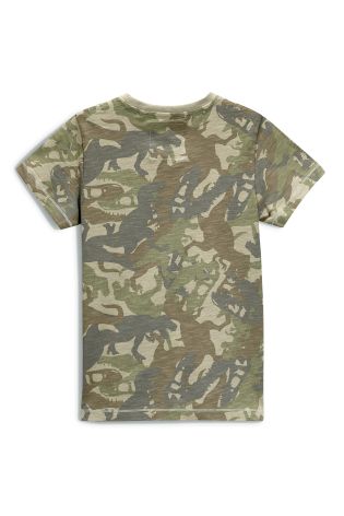 Khaki Camo T-Shirt (3-16yrs)